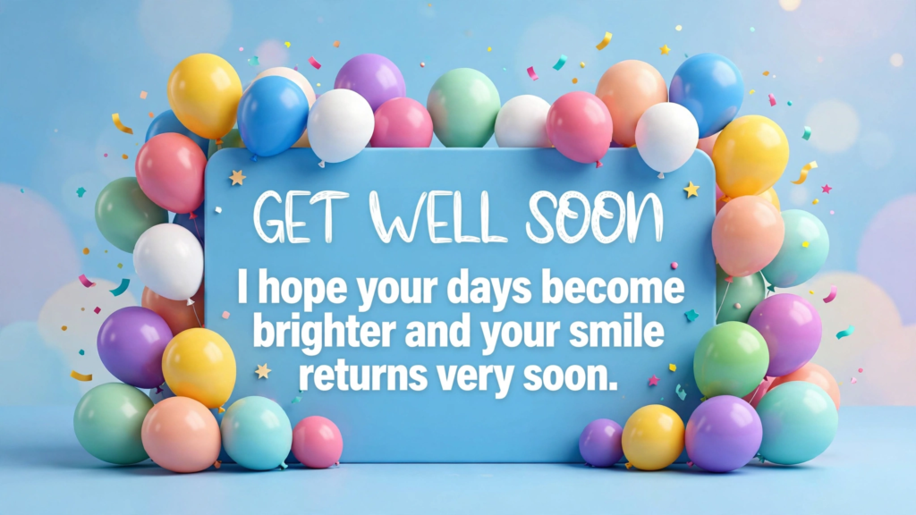 Sweet Meaningful Get Well Messages