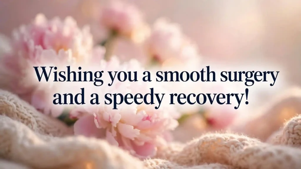  Short Well Wishes for Surgery
