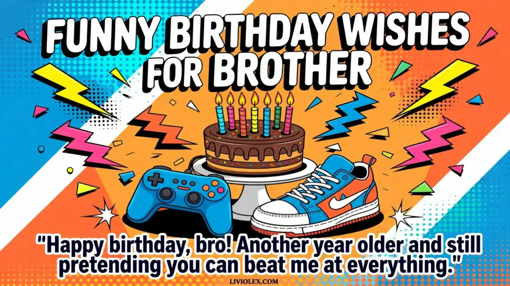 Funny Birthday Wishes for Brother from Brother