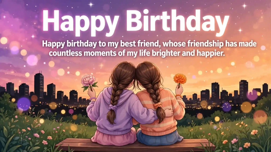 Heart Touching Birthday Wishes for Best Friend