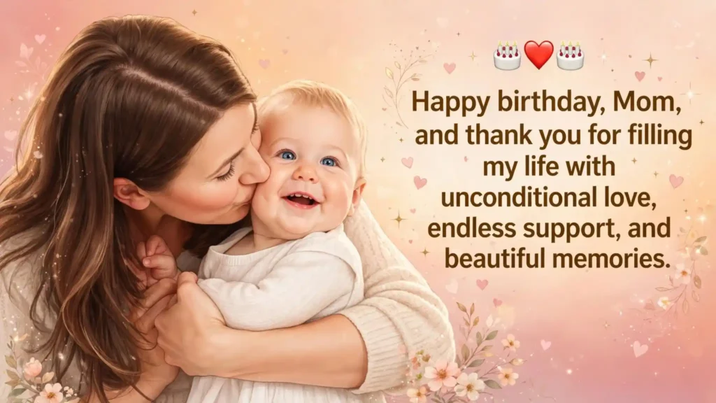 Heart Touching Birthday Wishes for Mom