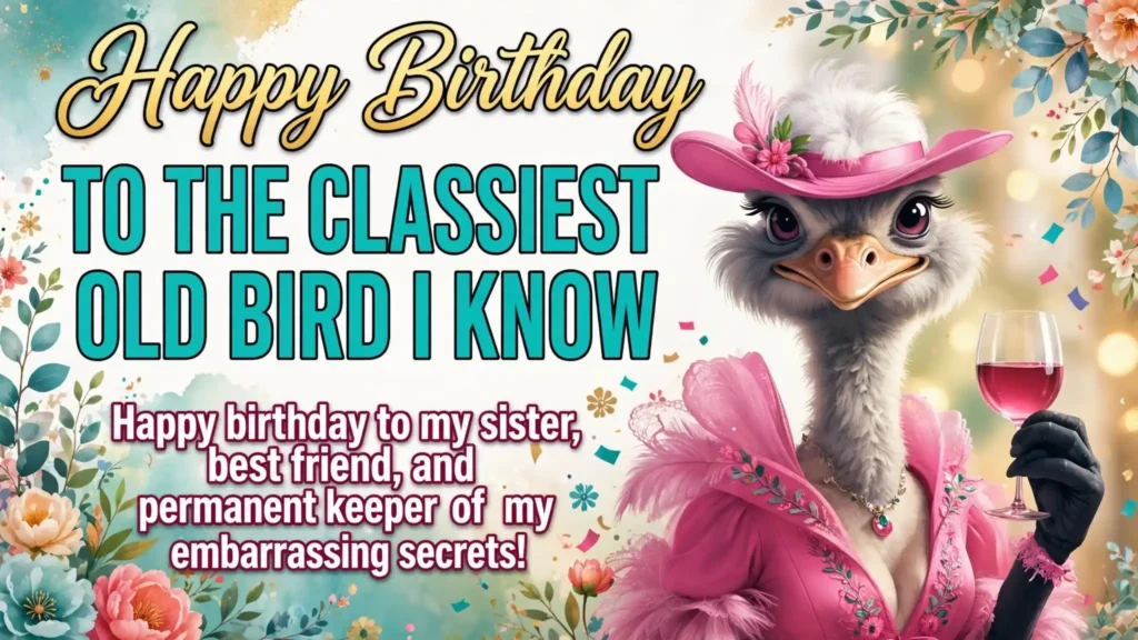  Funny Birthday Wishes for Sister and Best Friend