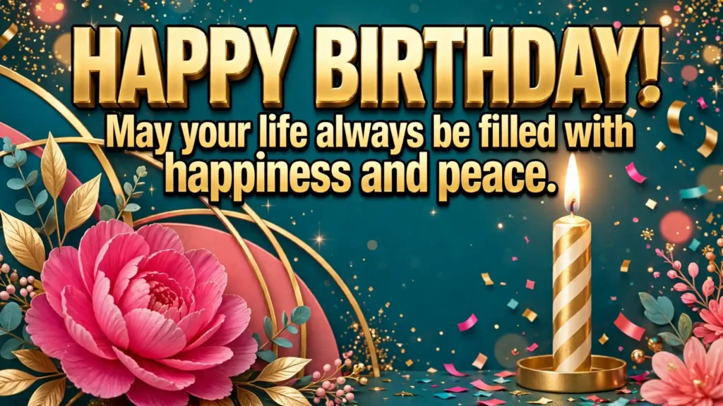 1. Meaningful Birthday Wishes