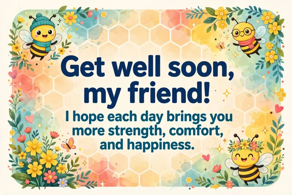 Get Well Soon Wishes for a Friend