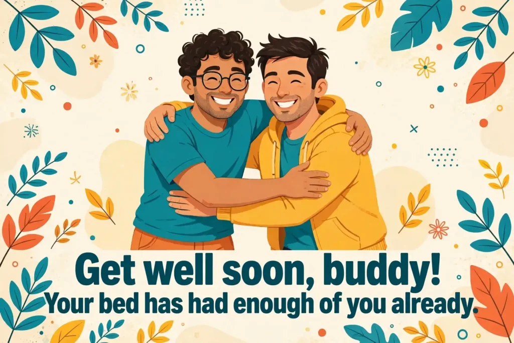 Funny Get Well Soon Wishes for a Friend