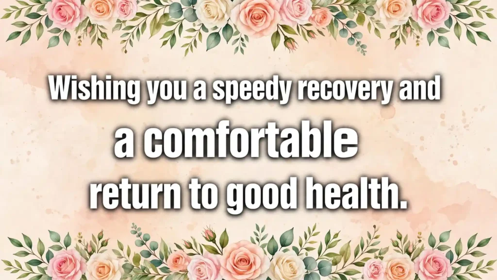 8. Professional Get Well Soon Messages for Colleagues and Coworkers