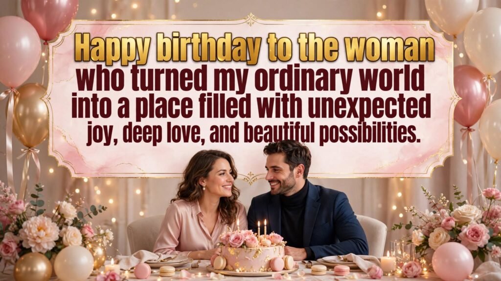 7. Birthday Wishes for Your Wife on Social Media