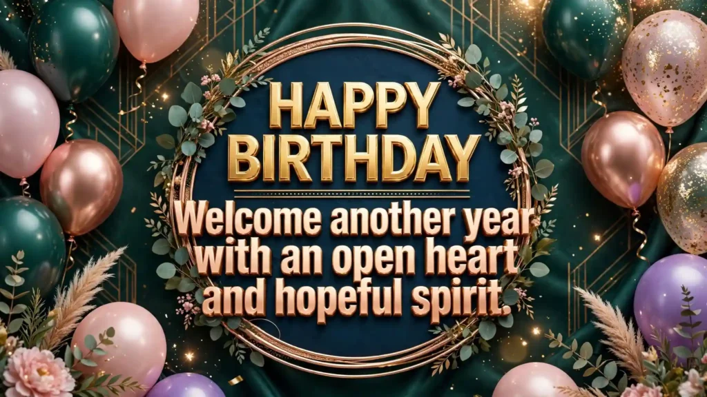 8. Positive Birthday Quotes for a New Beginning