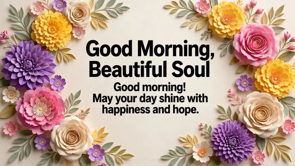 7. Short and Beautiful Good Morning Wishes