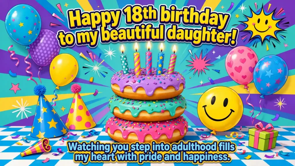 8. 18th Birthday Wishes for Daughter